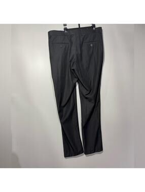 Alberto Cardinali Men's Black Dress Pants W34 L32